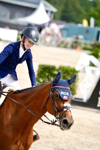 Norsk childrenrytter til EM-finale